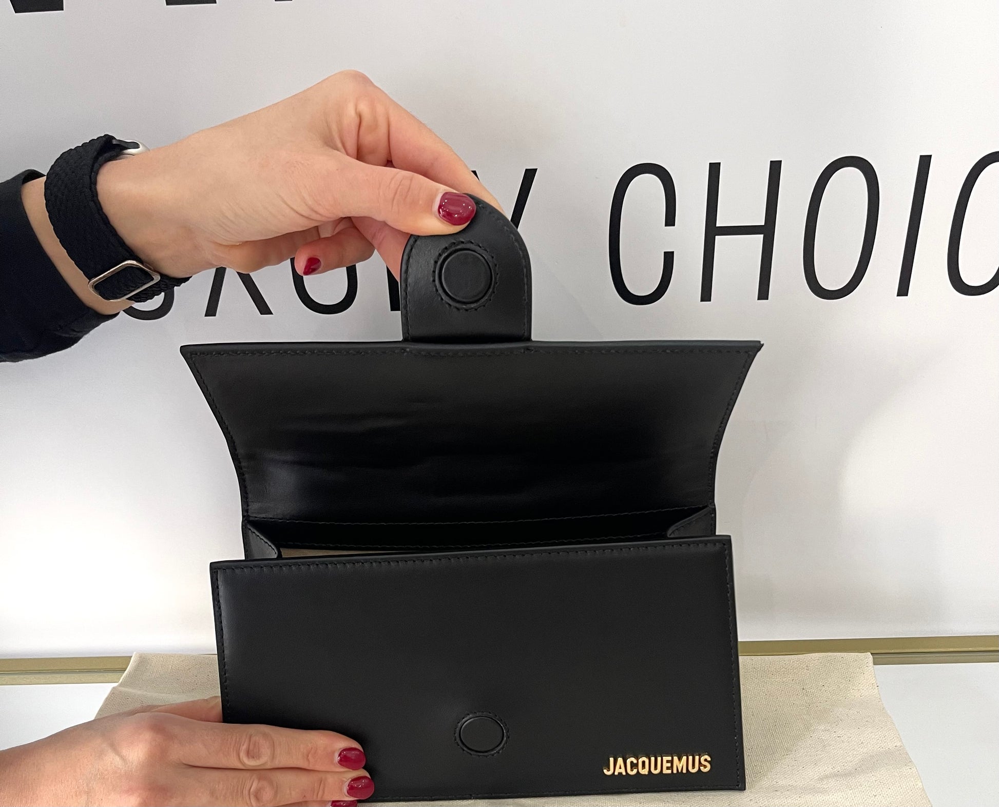 Borsa Le grand Bambino black Jacquemus