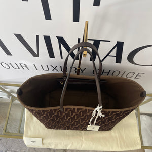 Borsa Zucca Roll reversibile Large Fendi