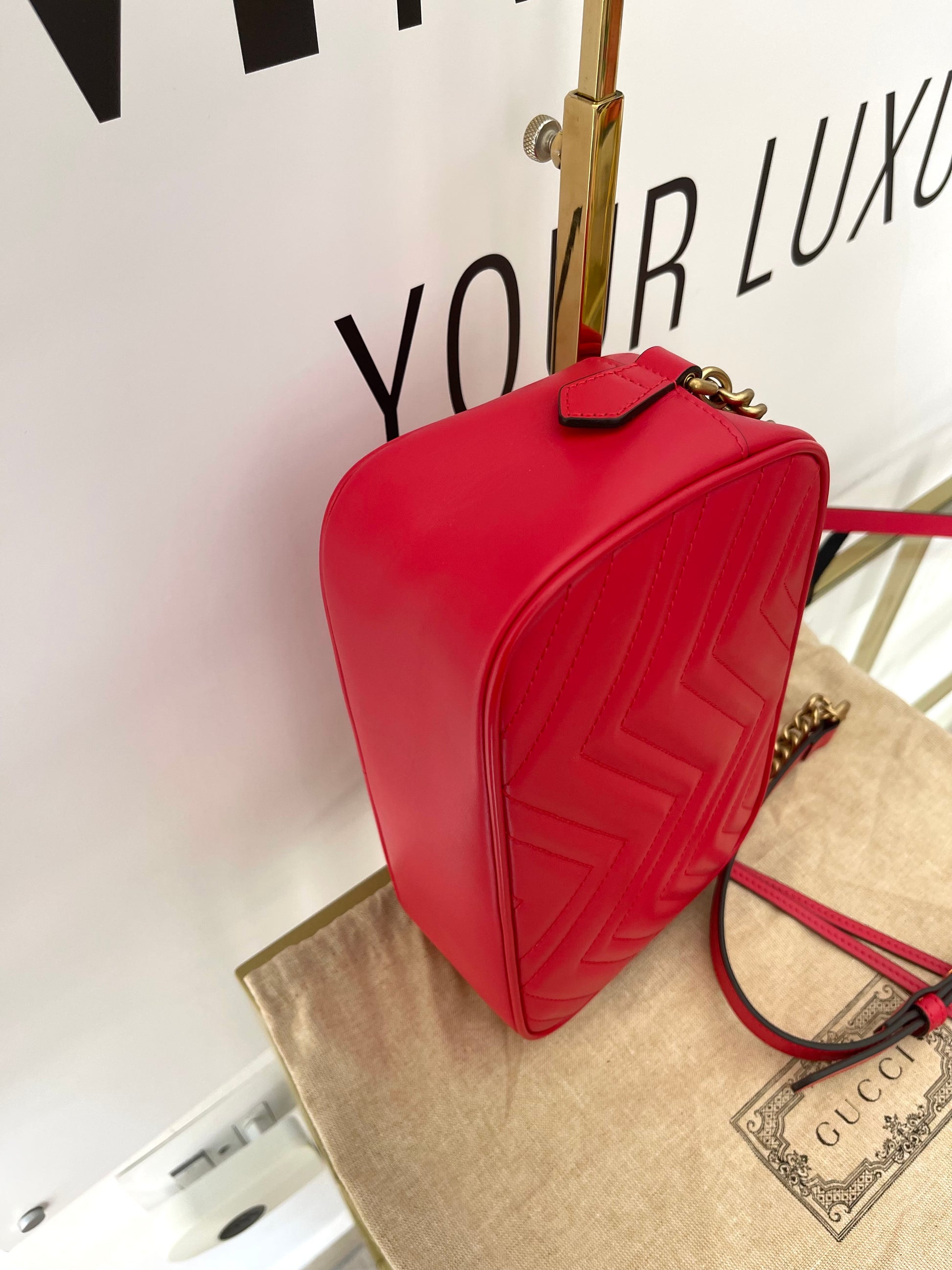 Borsa Camera Bag GG Marmont Matelassé Gucci
