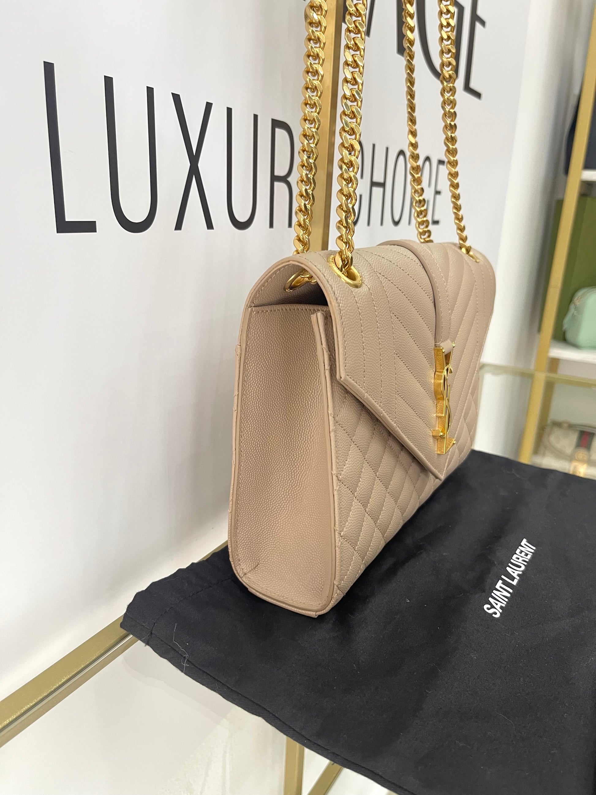 Borsa Envelope Medium Saint Laurent