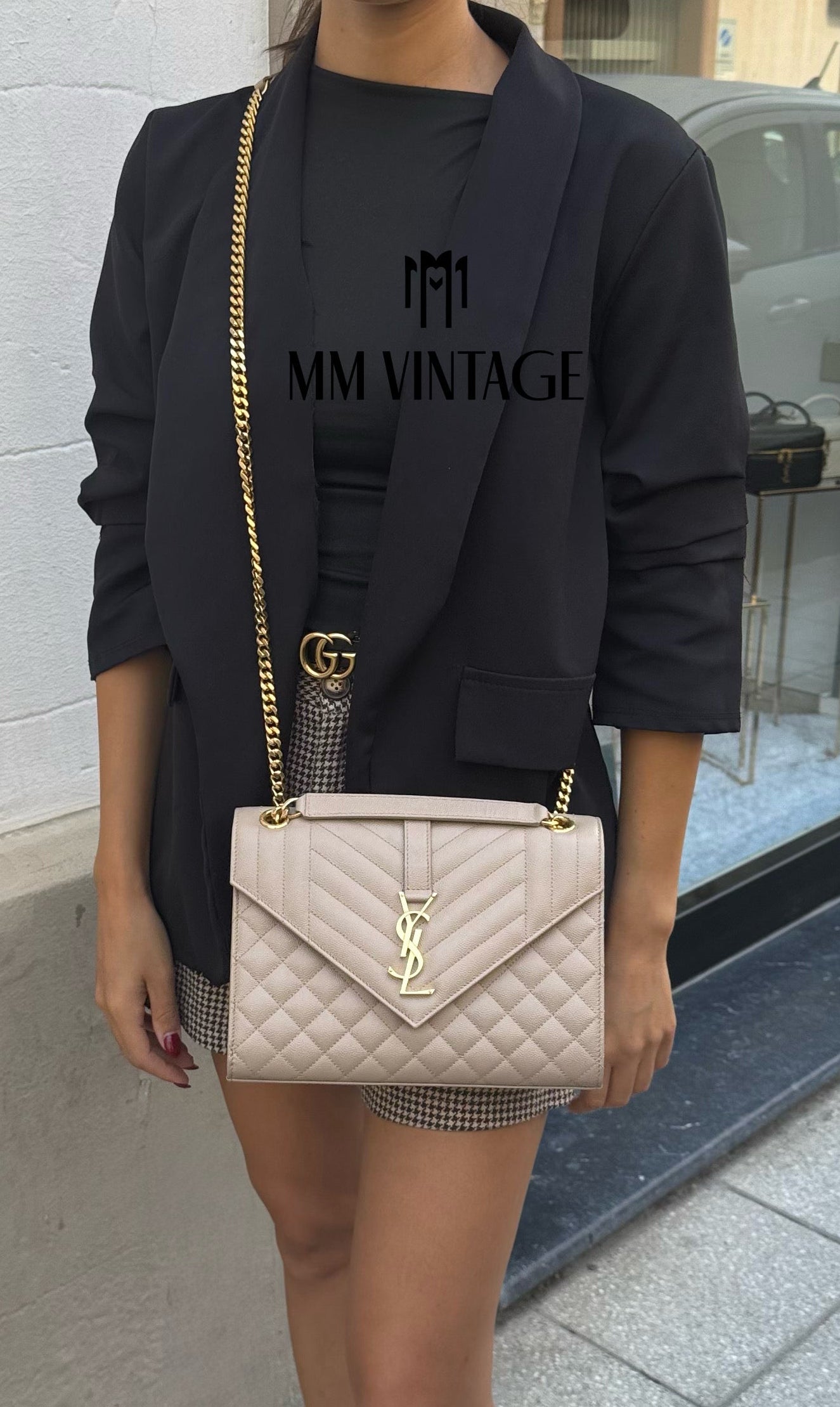 Borsa Envelope Medium Saint Laurent