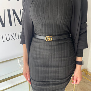 Cintura reversibile GG Marmont 2 cm Gucci