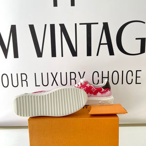 Sneaker Time Out Monogram red/pink Louis Vuitton