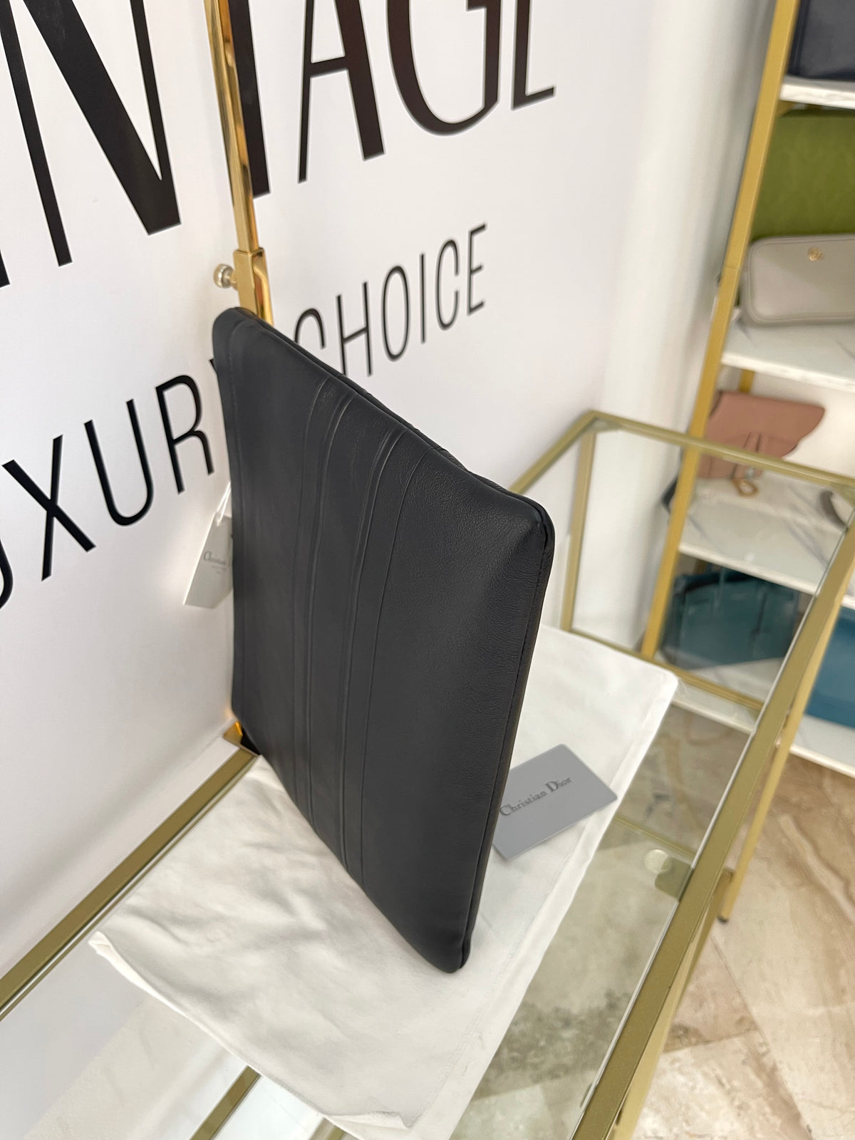 Pochette Stripe Pouch Christian Dior