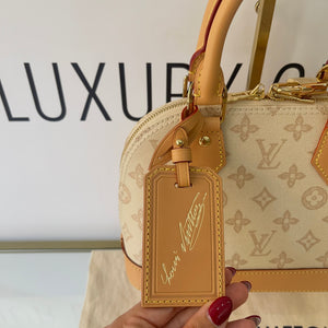 Borsa Alma BB Monogram Origine Lin Limited Edition Louis Vuitton