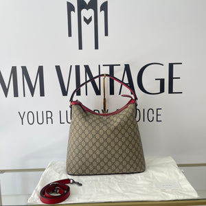 Borsa Hobo Linea A GG Supreme Gucci