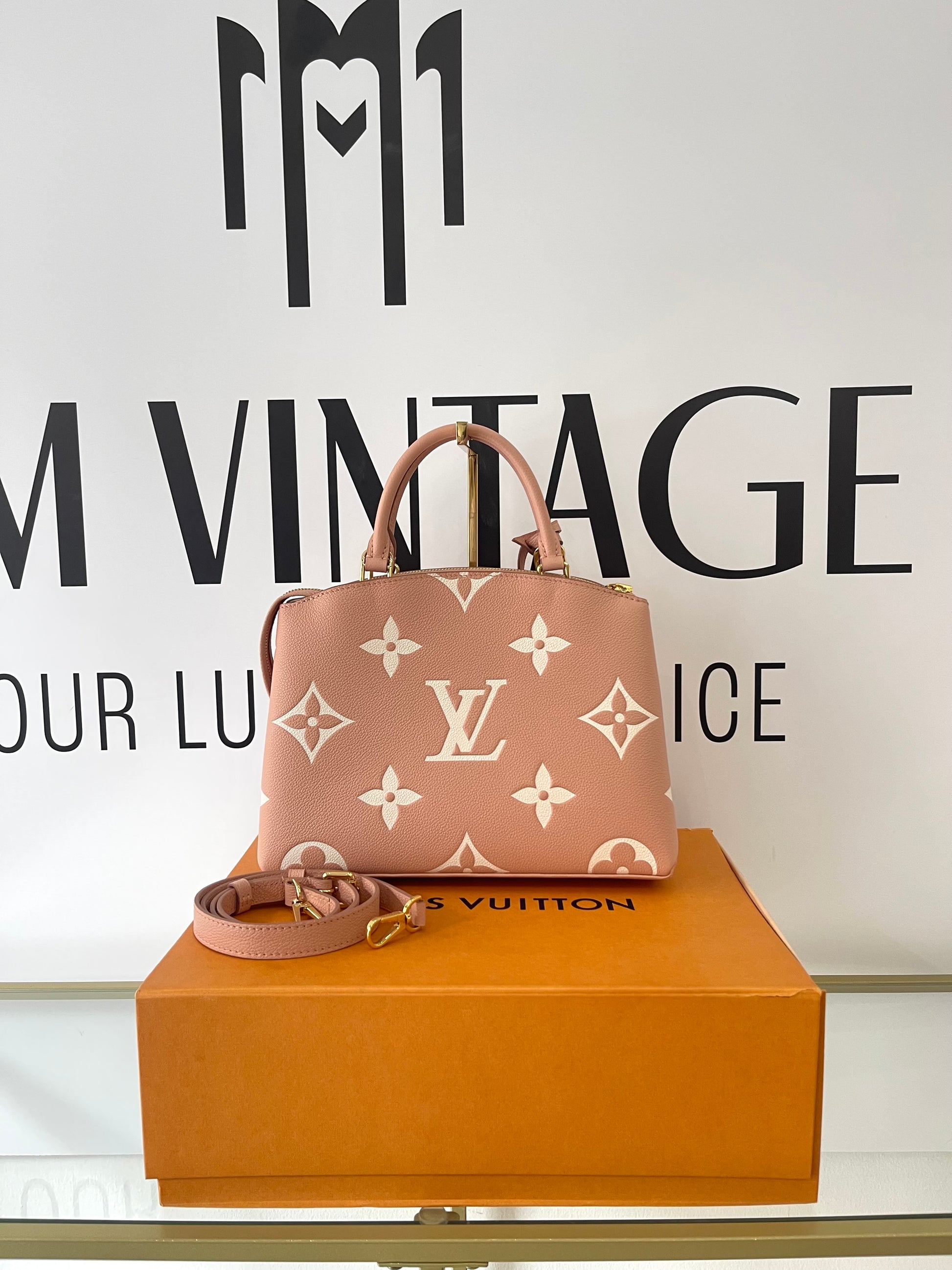 Borsa Petit Palais PM Monogram Empreinte Louis Vuitton