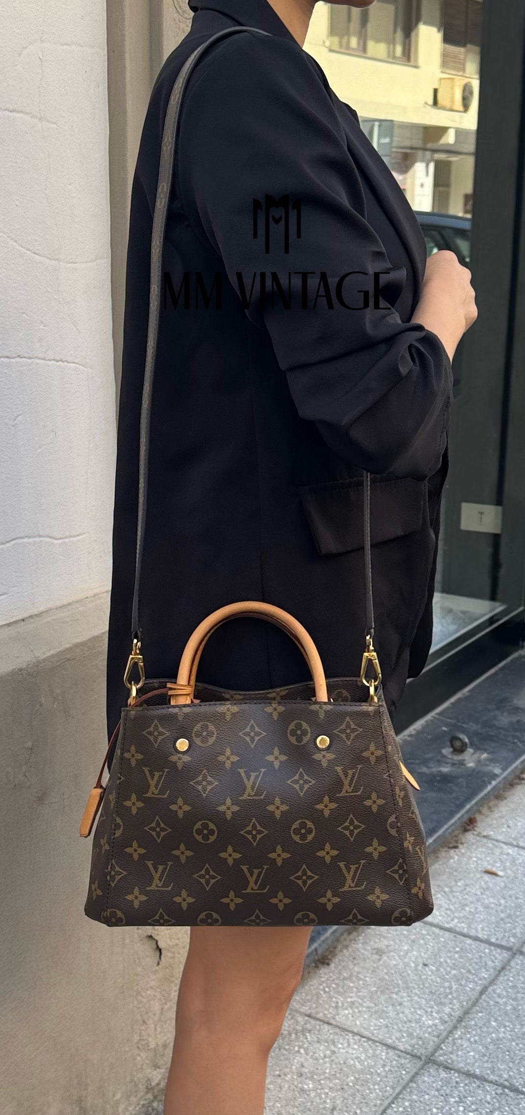 Borsa Montaigne PM Monogram Louis Vuitton