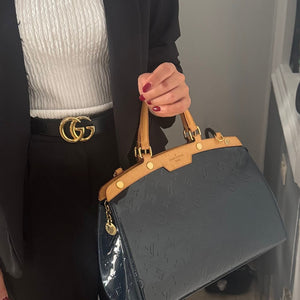 Borsa Bréa MM Monogram Vernis Louis Vuitton
