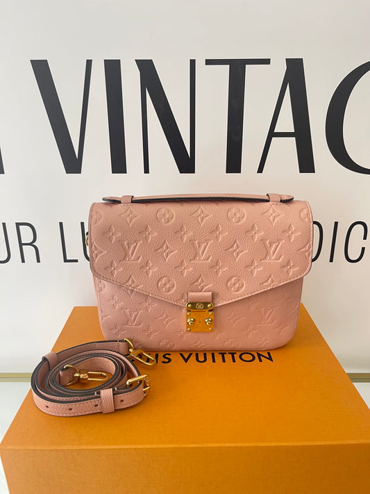 Borsa Metis Monogram Empreinte Pink Louis Vuitton