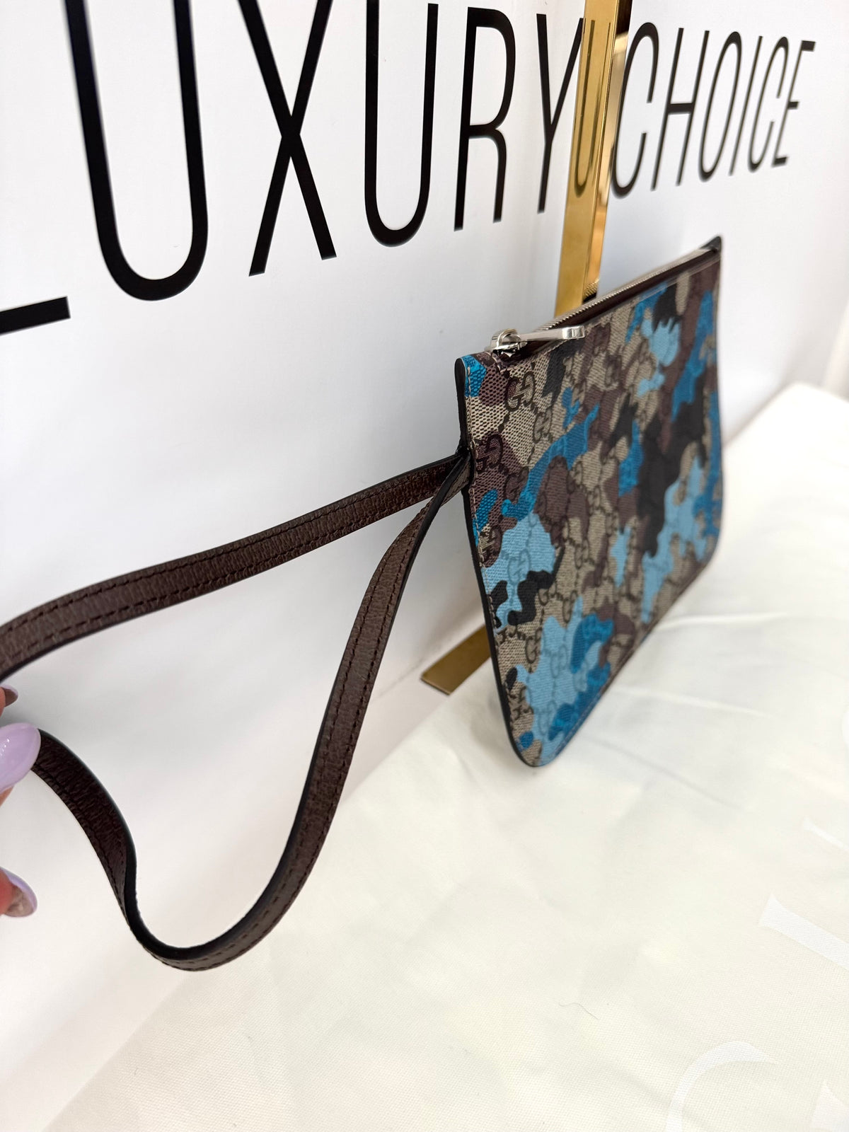Borsa Shopping Camouflage GG Supreme Gucci