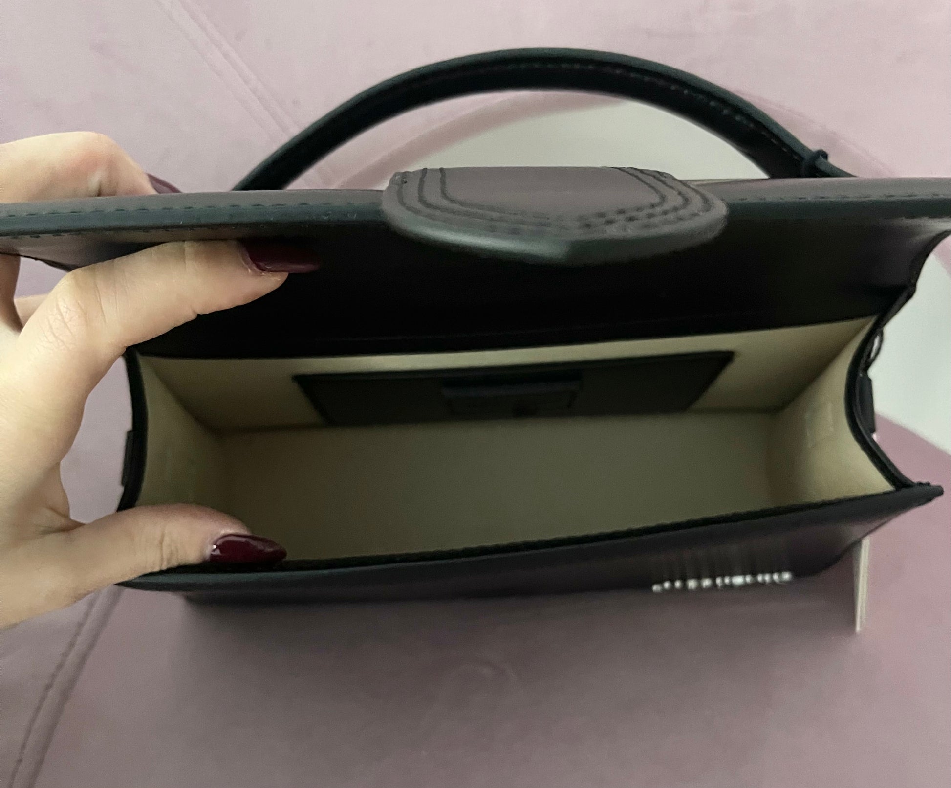 Borsa Le Grand Bambino black hw argento Jacquemus