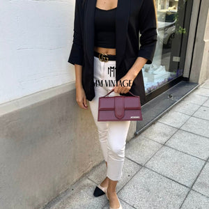 Borsa Le Grand Bambino Bordeaux Jacquemus