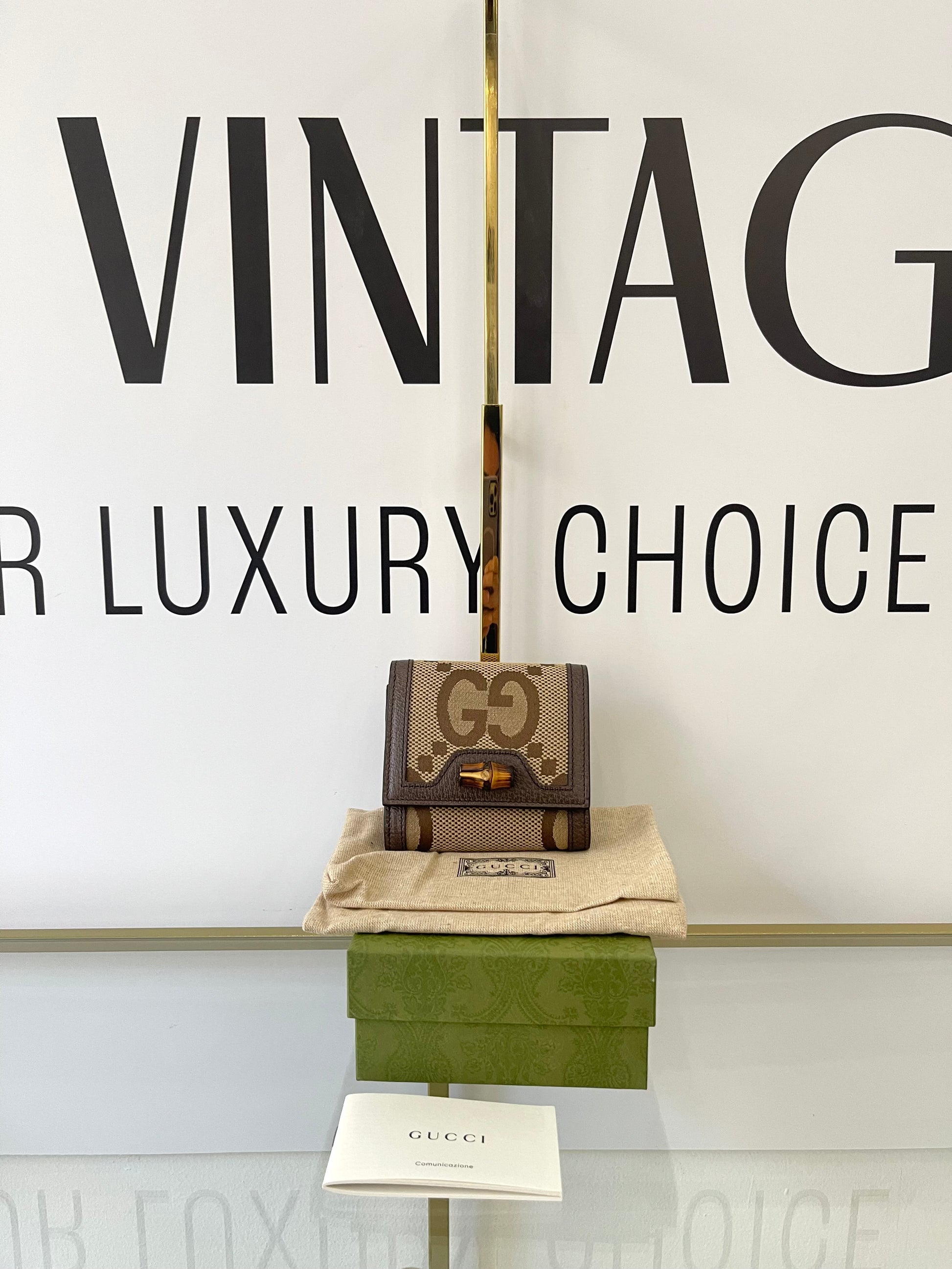 Portafoglio Diana Jumbo GG Gucci