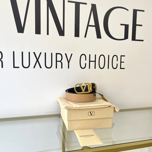 Cintura reversibile VLogo Signature Valentino Garavani