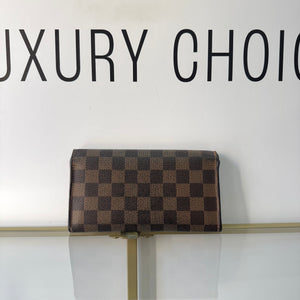 Portafoglio Sarah Damier Ebéne Louis Vuitton