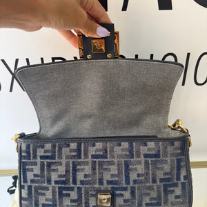 Borsa Baguette FF Fendi