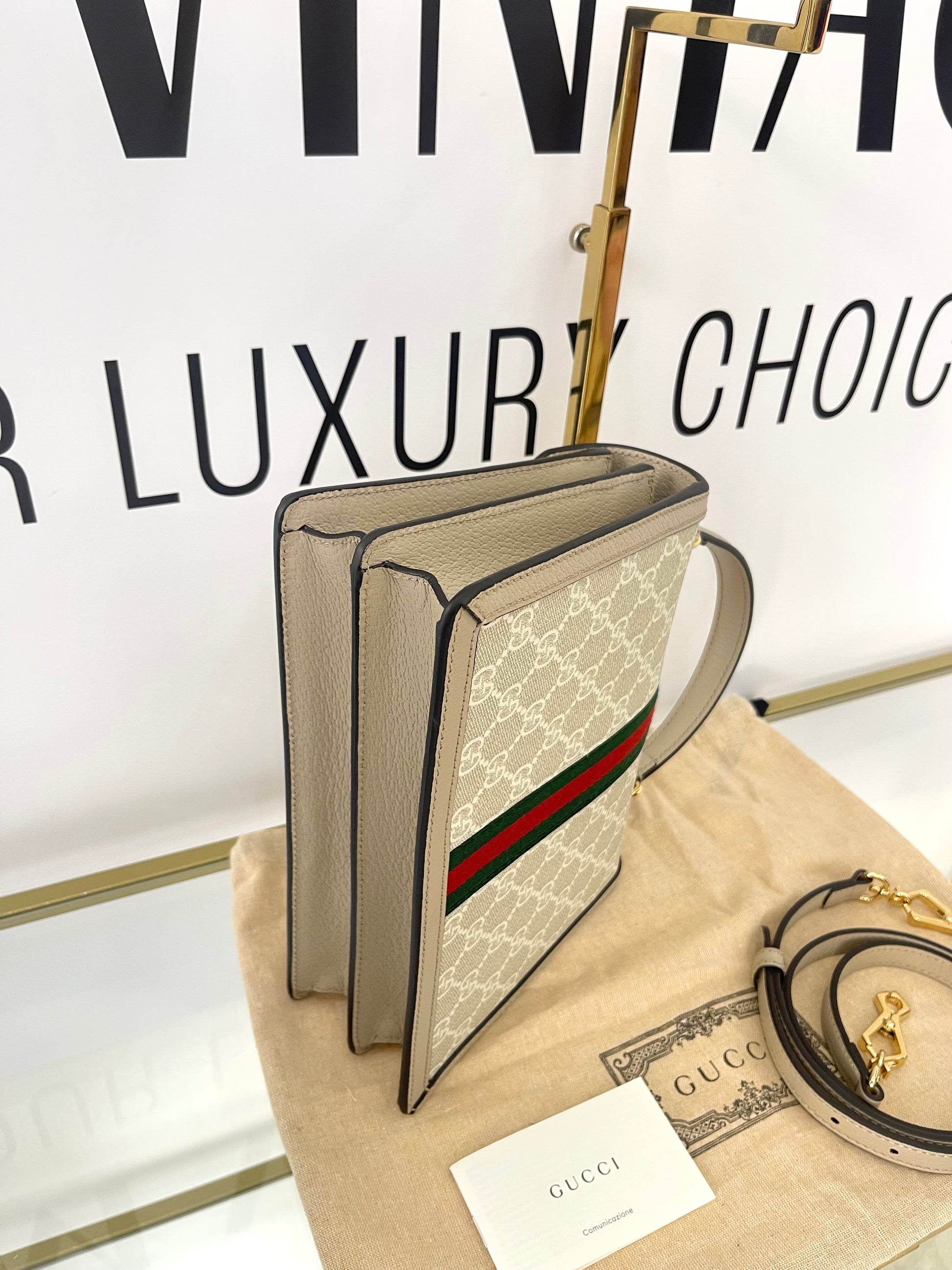Borsa Ophidia GG Supreme Media Gucci
