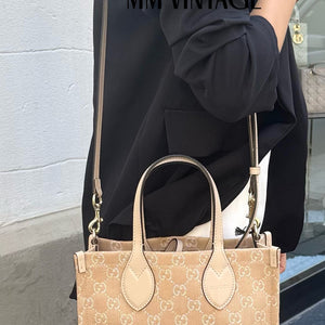 Borsa Shopping Ophidia in denim Gucci