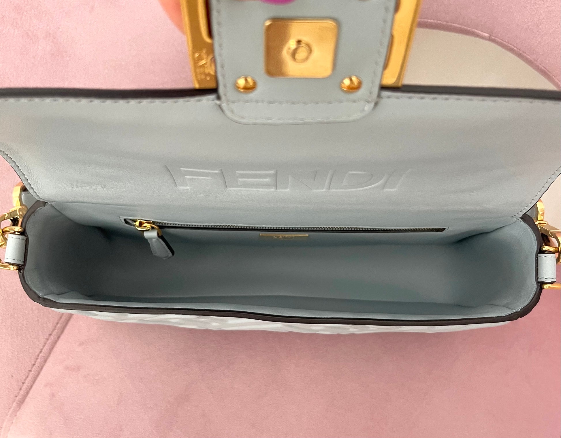 Borsa Baguette FF Fendi