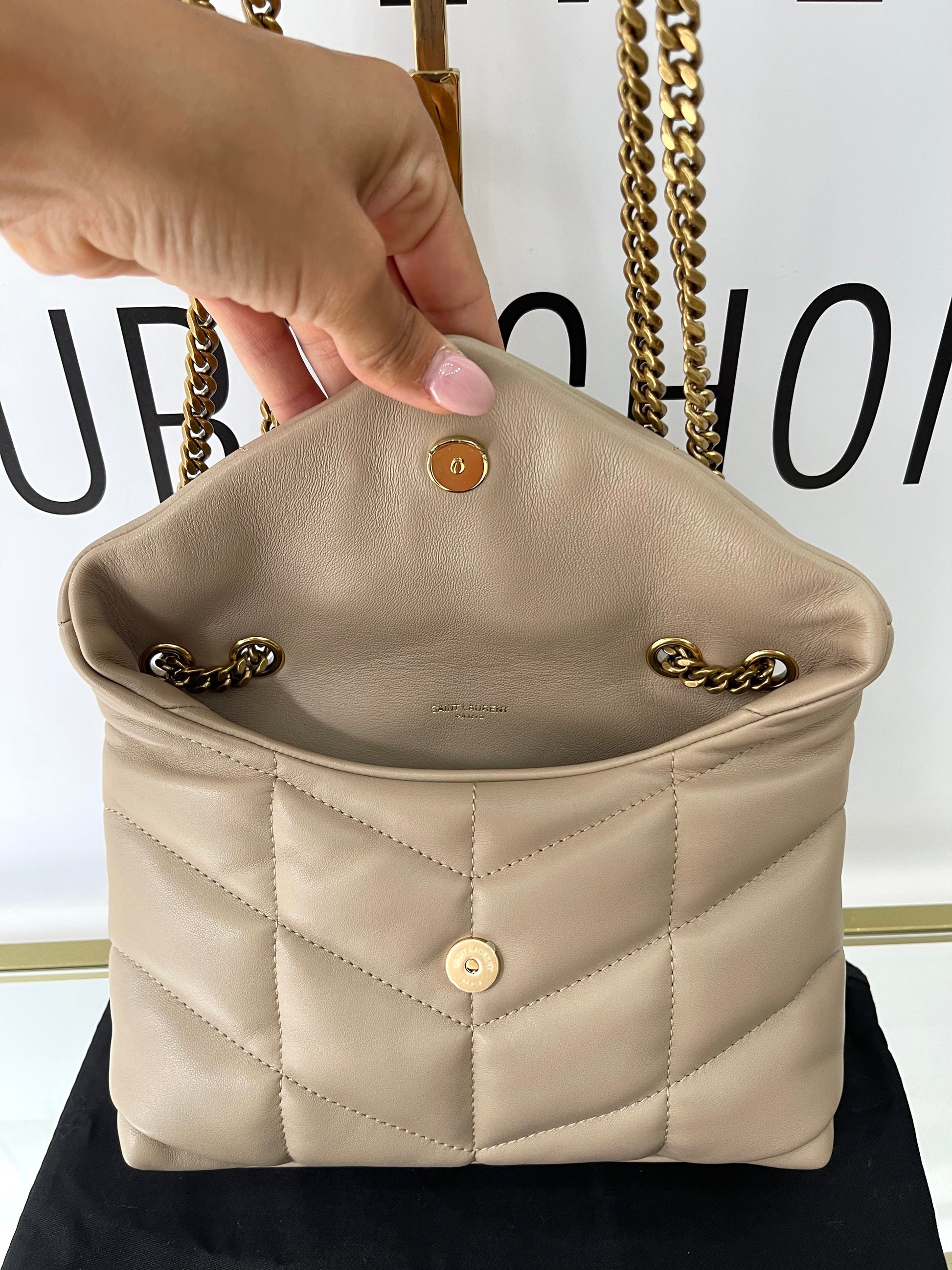 Borsa Puffer Toy Saint Laurent