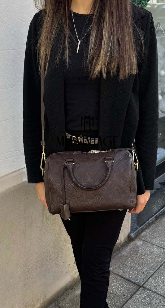 Borsa Speedy Bandoulière 25 Monogram Empreinte Louis Vuitton