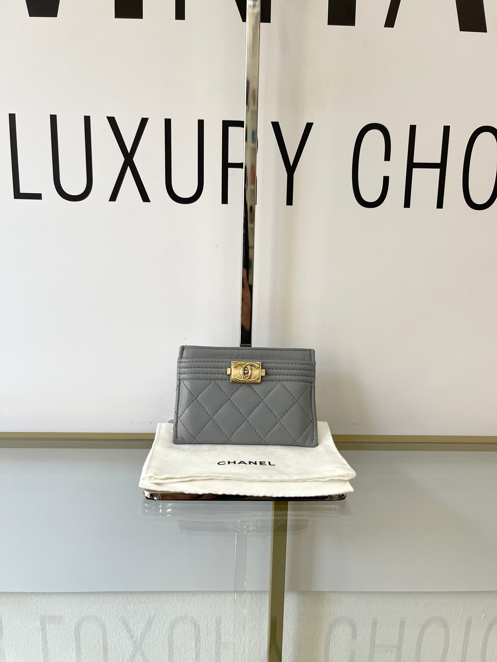 Portacarte Chanel Boy