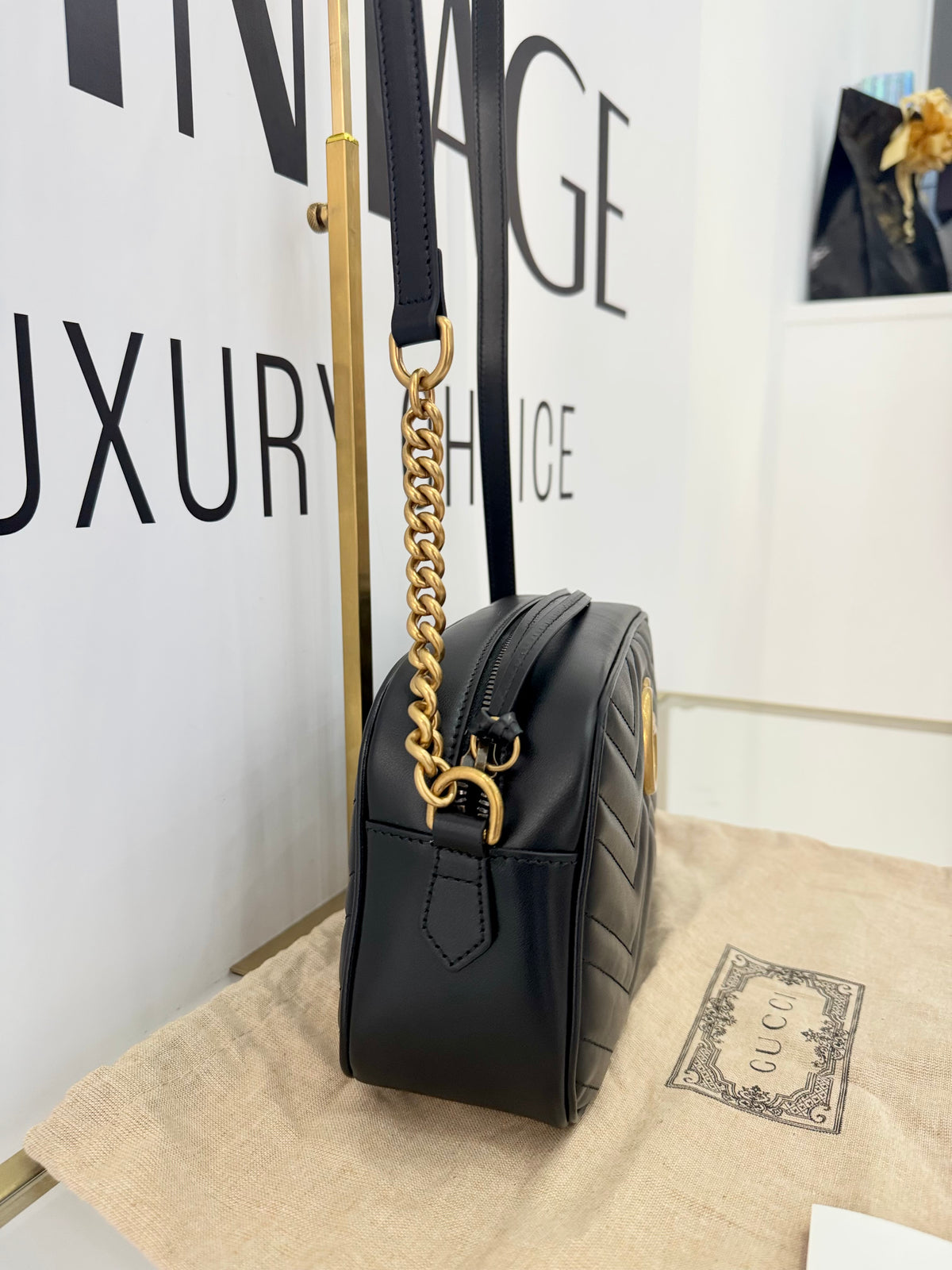 Borsa Camera Bag GG Marmont Matelassé Gucci