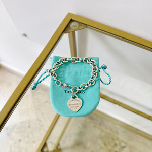 Bracciale a Maglie Cuore M Tiffany