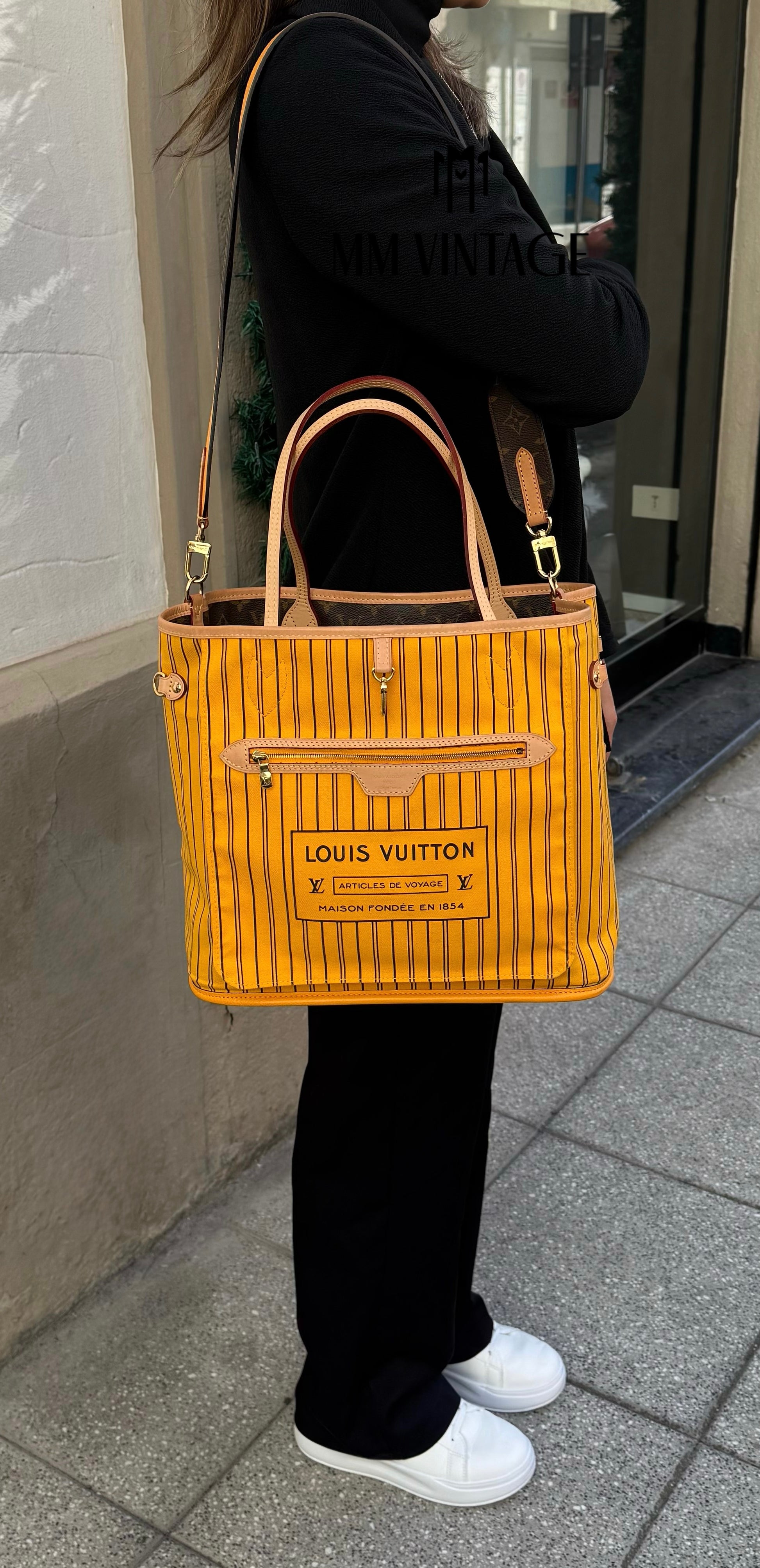 Borsa Neverfull Bandoulière Inside Out MM Reversibile Louis Vuitton