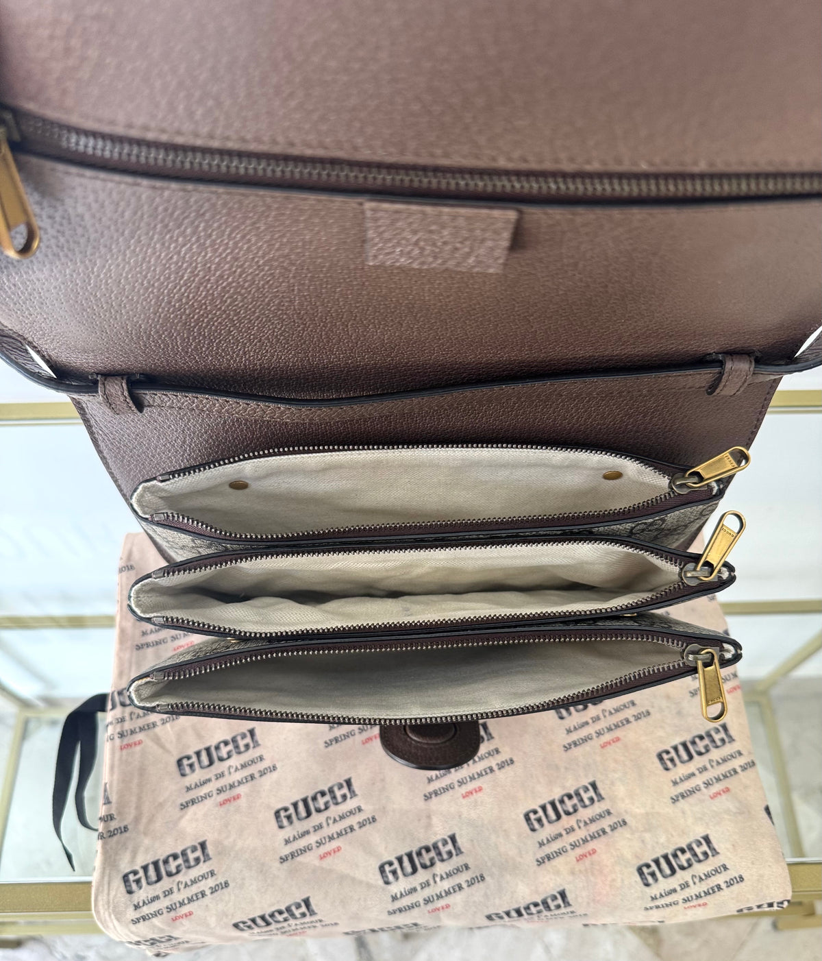Borsa Ophidia Messenger GG Supreme Gucci
