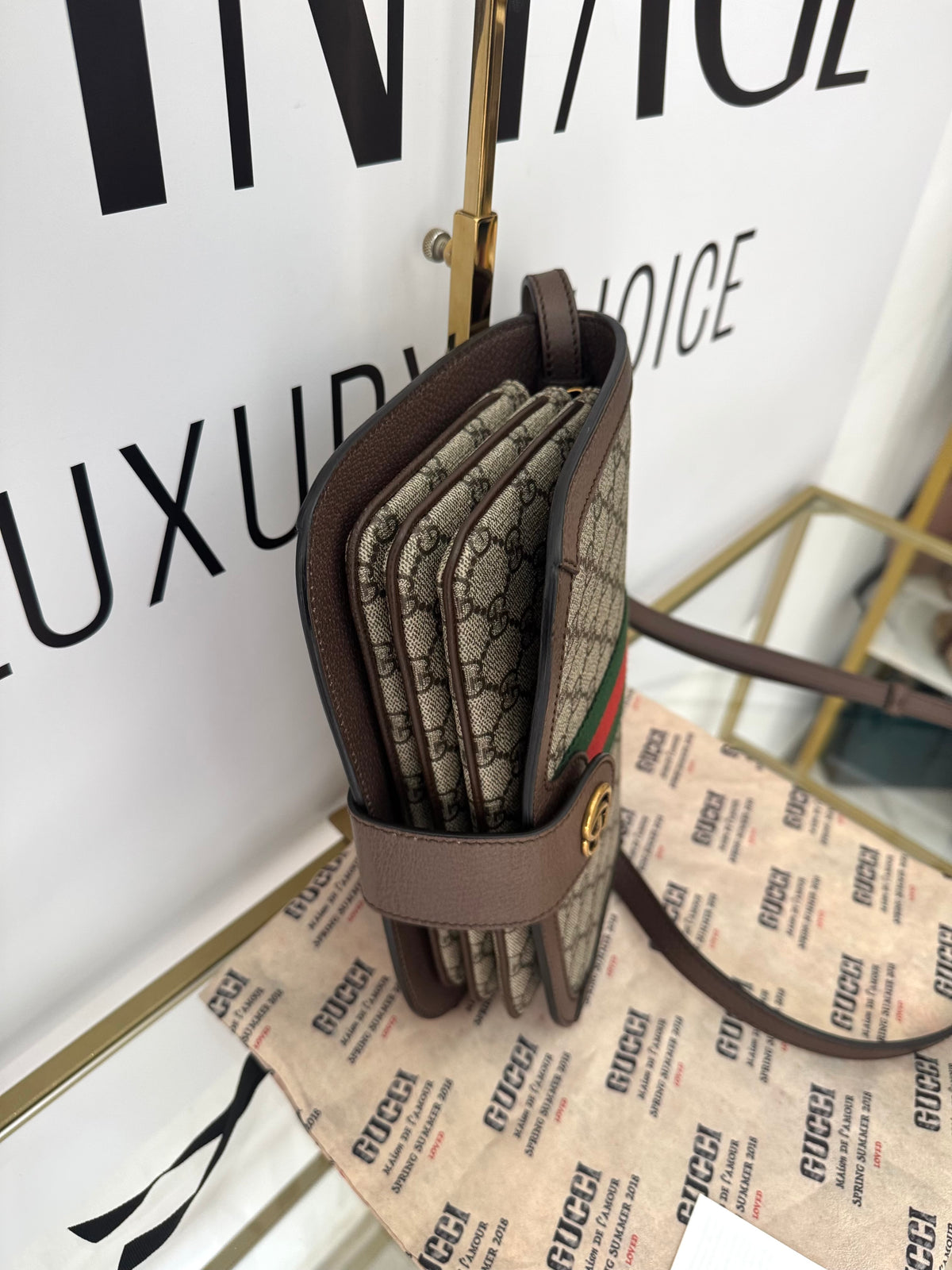 Borsa Ophidia Messenger GG Supreme Gucci
