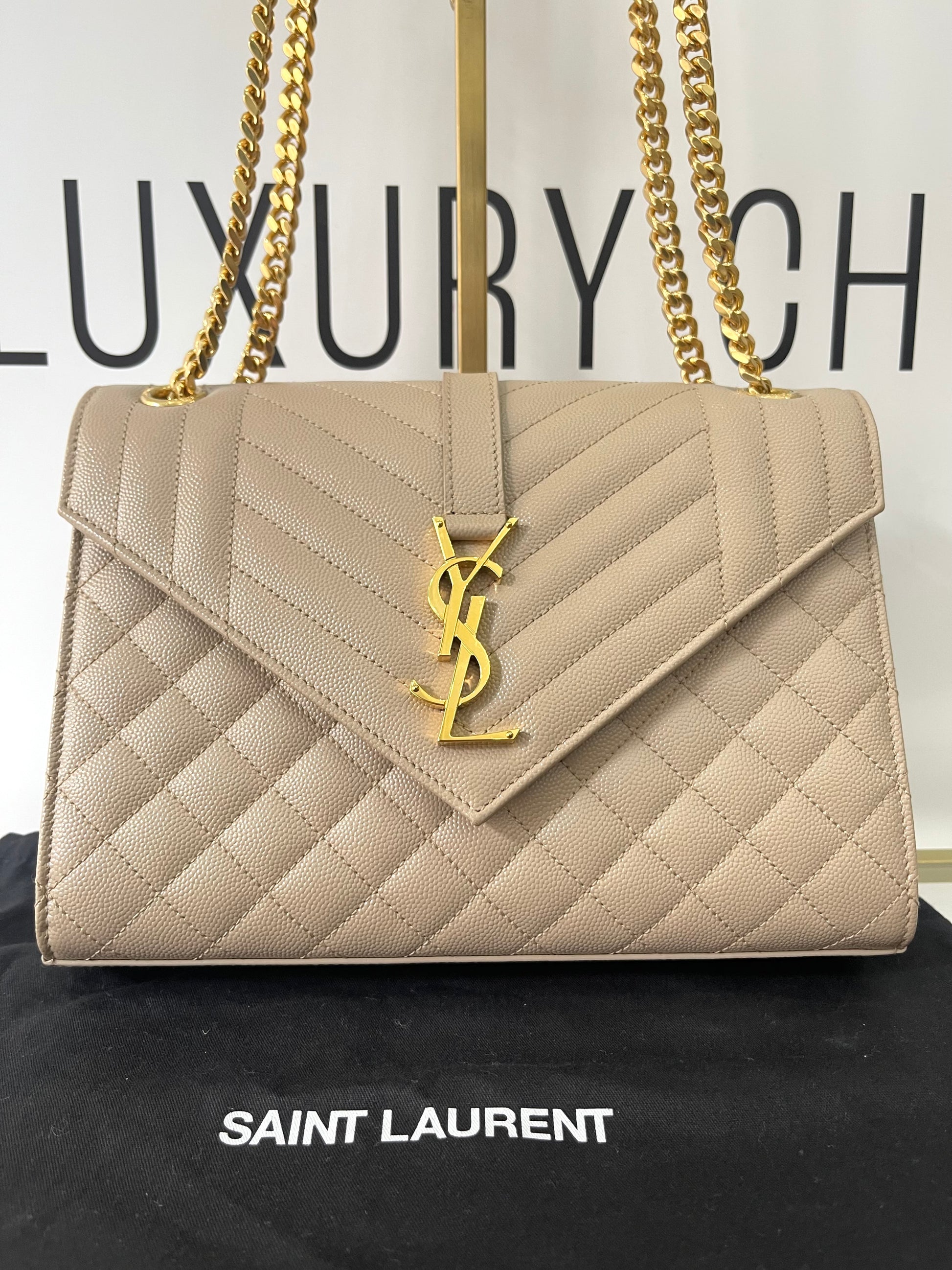 Borsa Envelope Medium Saint Laurent