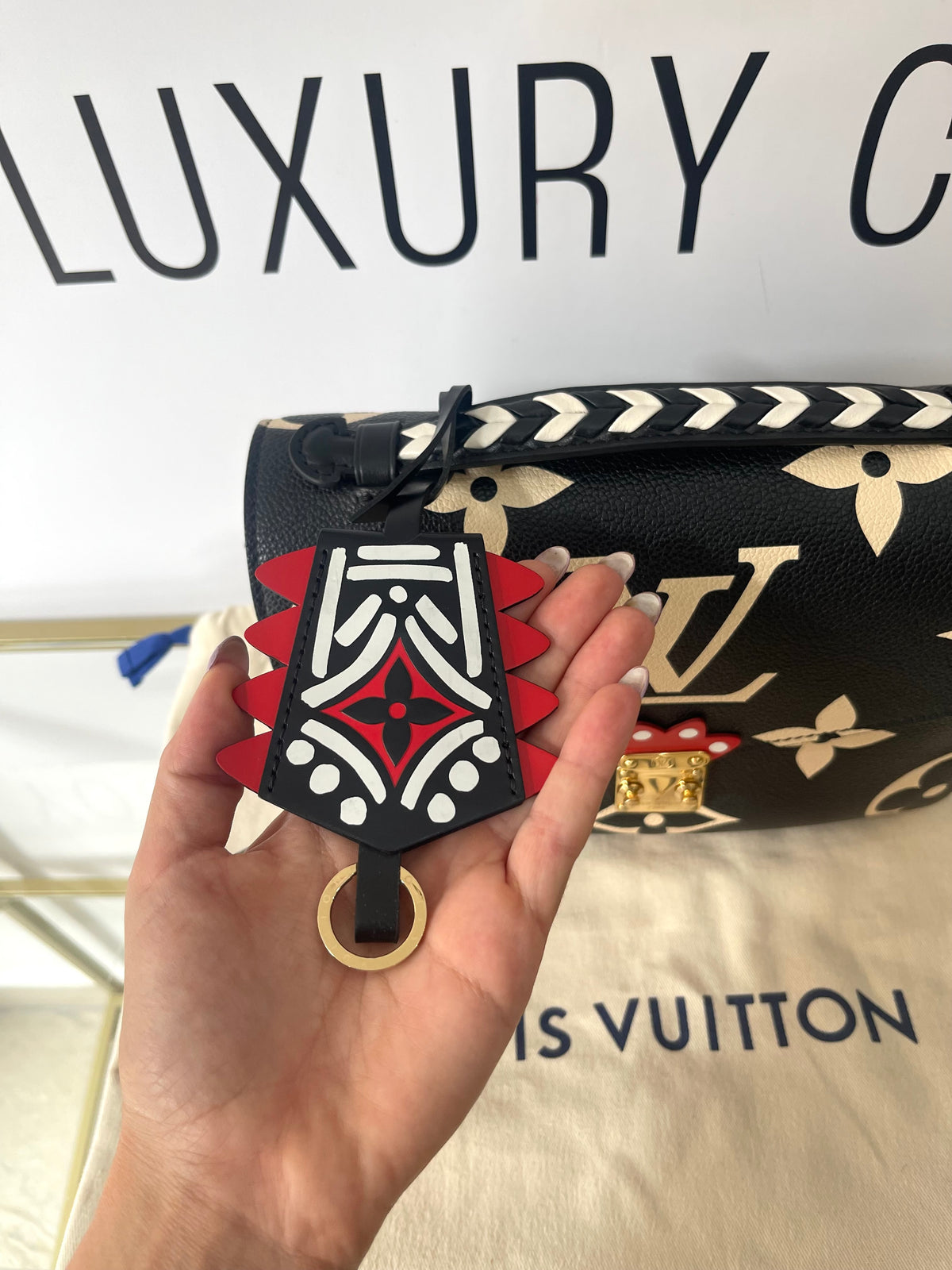 Borsa Métis Monogram Empreinte Giant Limited Edition LV Crafty Louis Vuitton