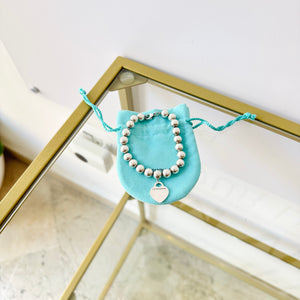 Bracciale Bead cuore Small Tiffany
