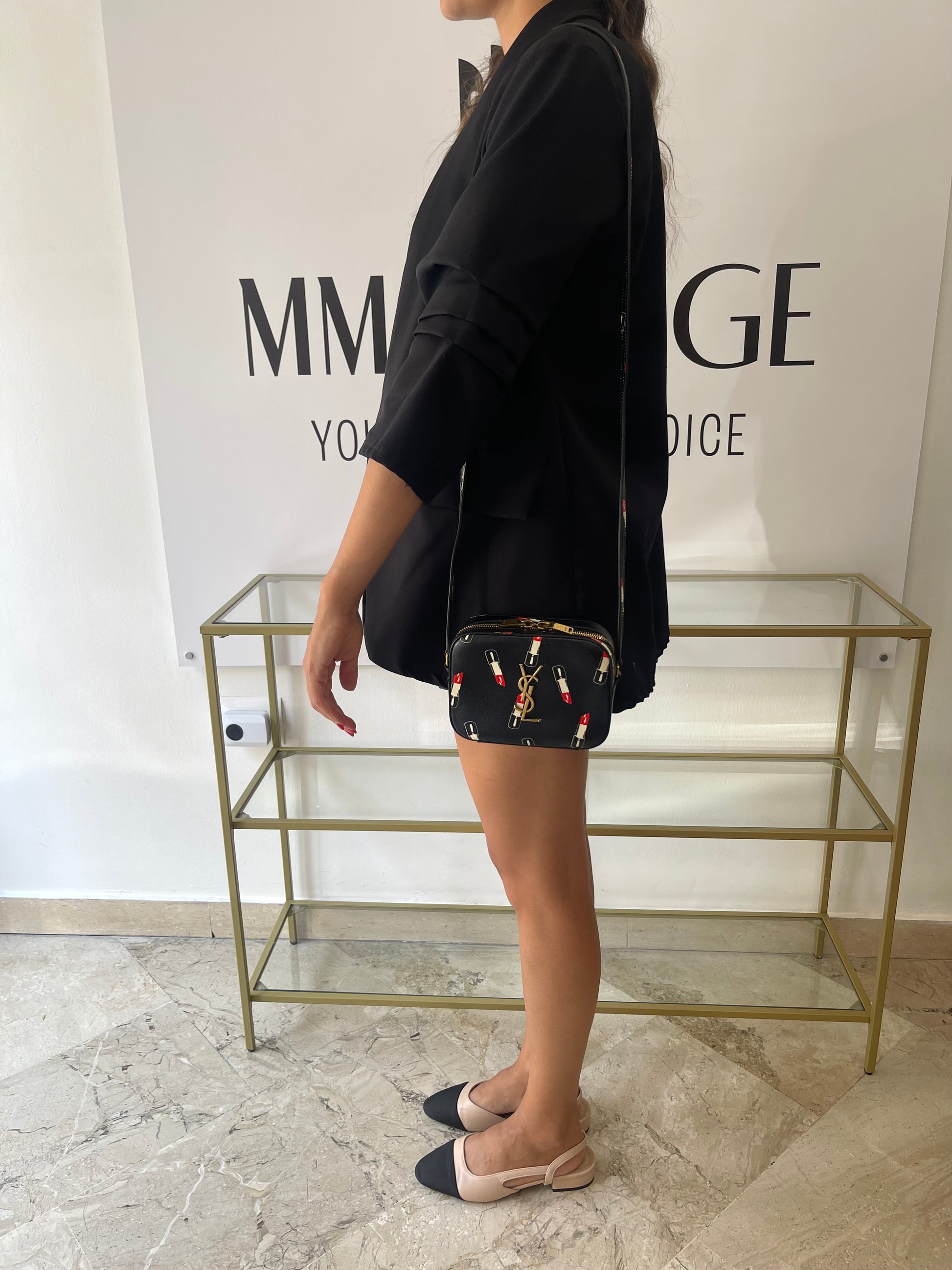 Borsa Camera Bag Lipstick Saint Laurent