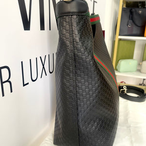 Borsa Shopping Giglio Microguccissima Gucci
