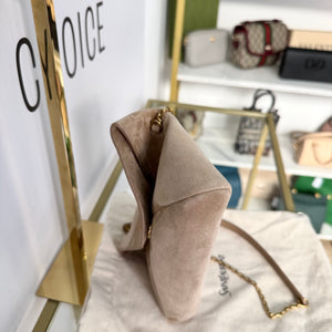 Pochette Cassandre in Suede Saint Laurent