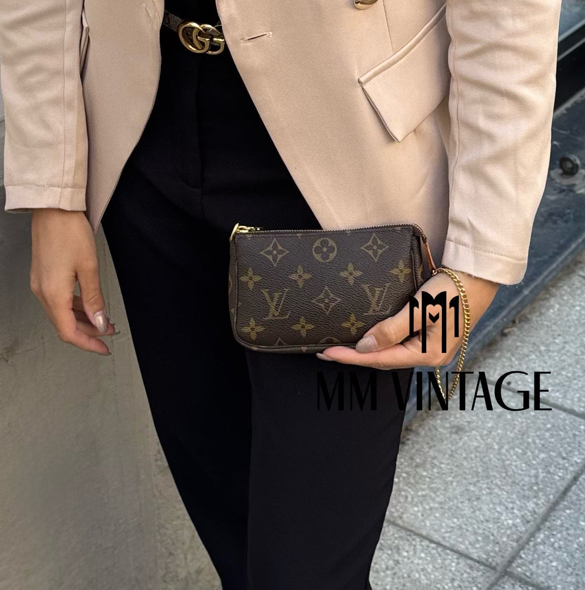 Borsa Mini Pochette Accessoires Monogram Louis Vuitton