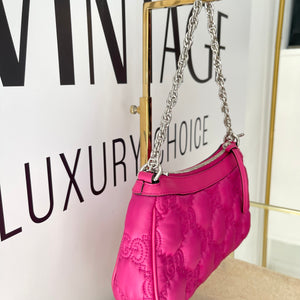Borsa GG Matelassé fucsia Gucci
