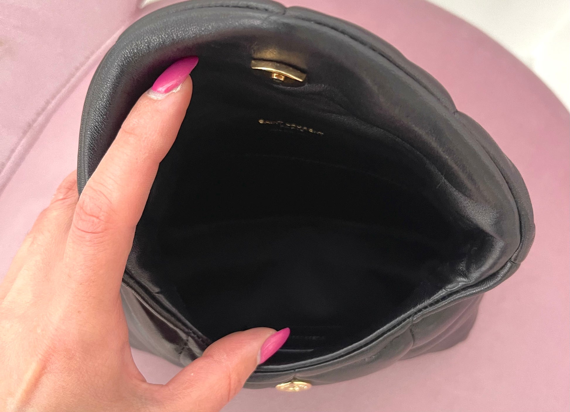 Pouch LouLou Puffer Saint Laurent