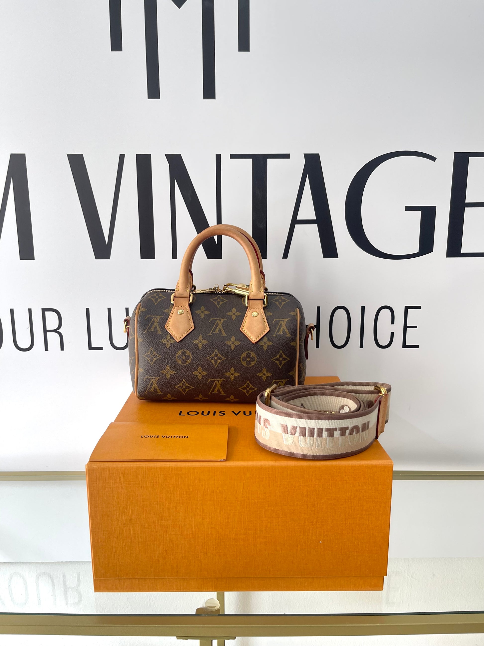 Borsa Speedy Bandoulière 20 Monogram Louis Vuitton