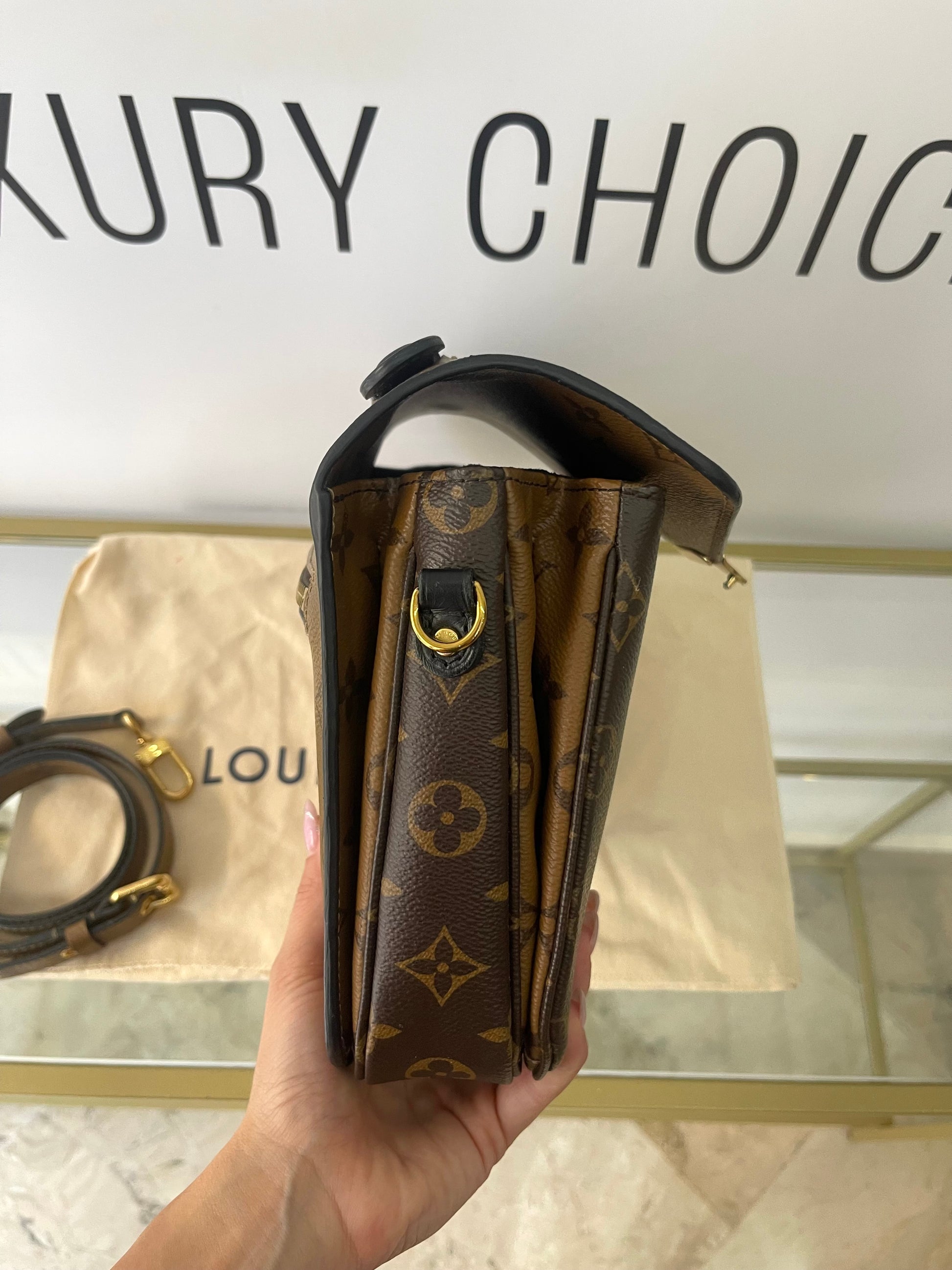 Borsa Métis Monogram Reverse Louis Vuitton