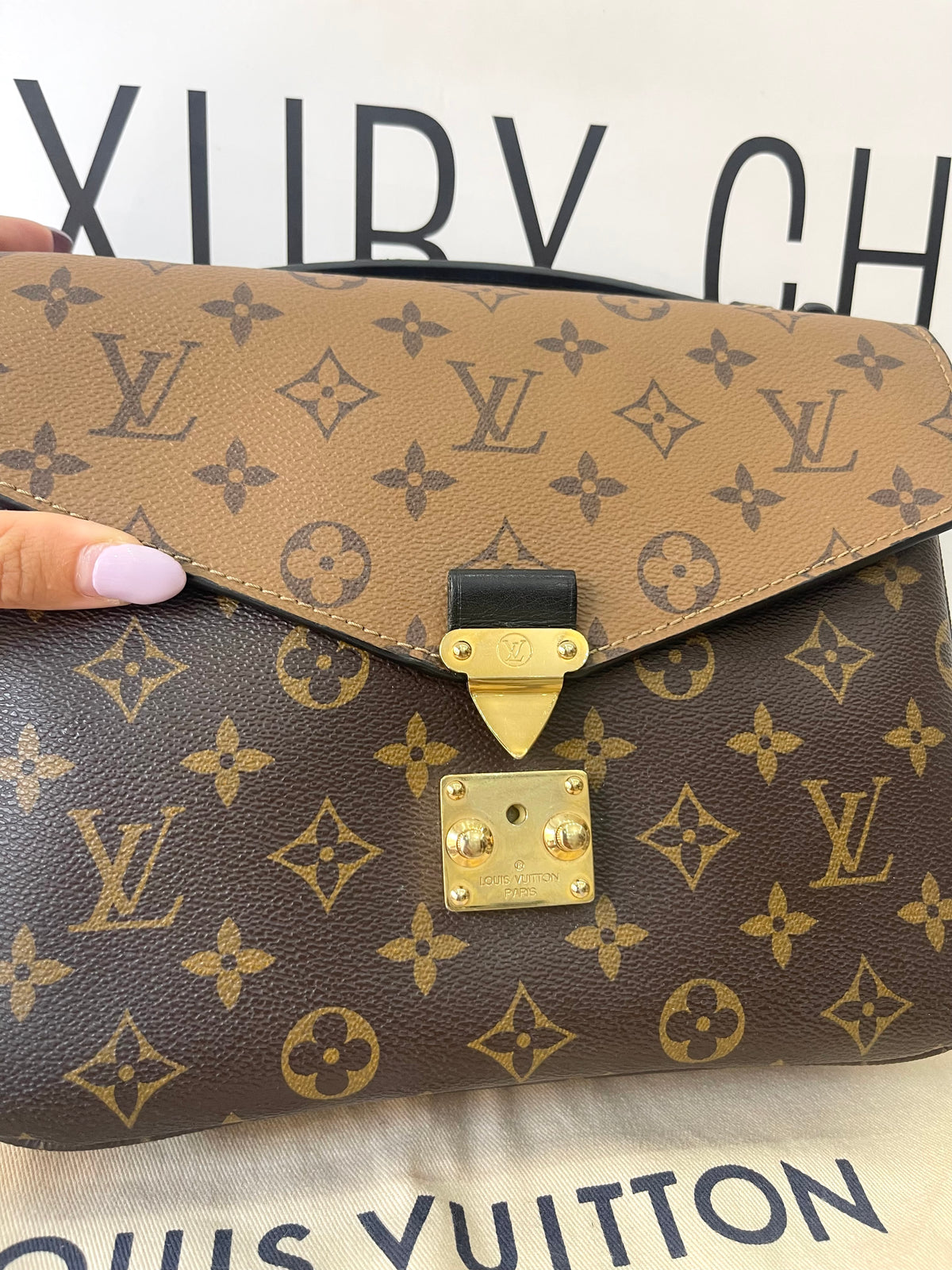 Borsa Métis Monogram Reverse Louis Vuitton
