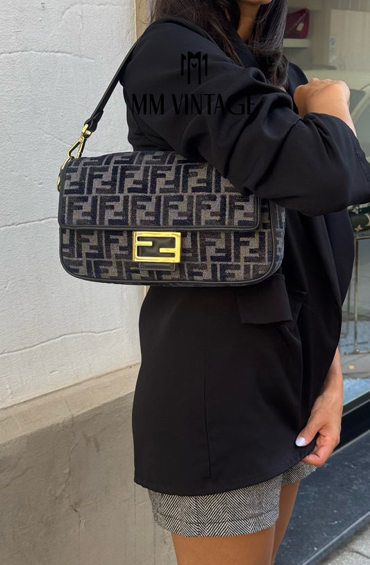 Borsa Baguette FF Fendi