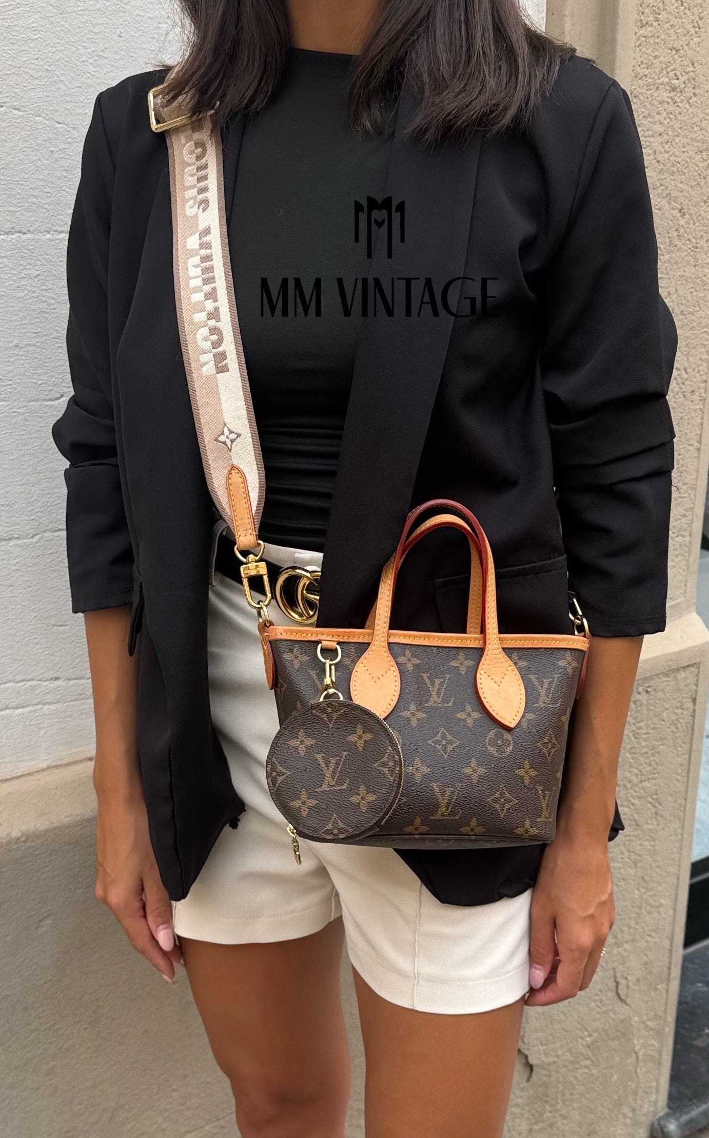 Borsa Neverfull BB Monogram Louis Vuitton