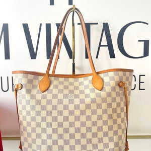 Borsa Neverfull MM  Damier Azur Louis Vuitton