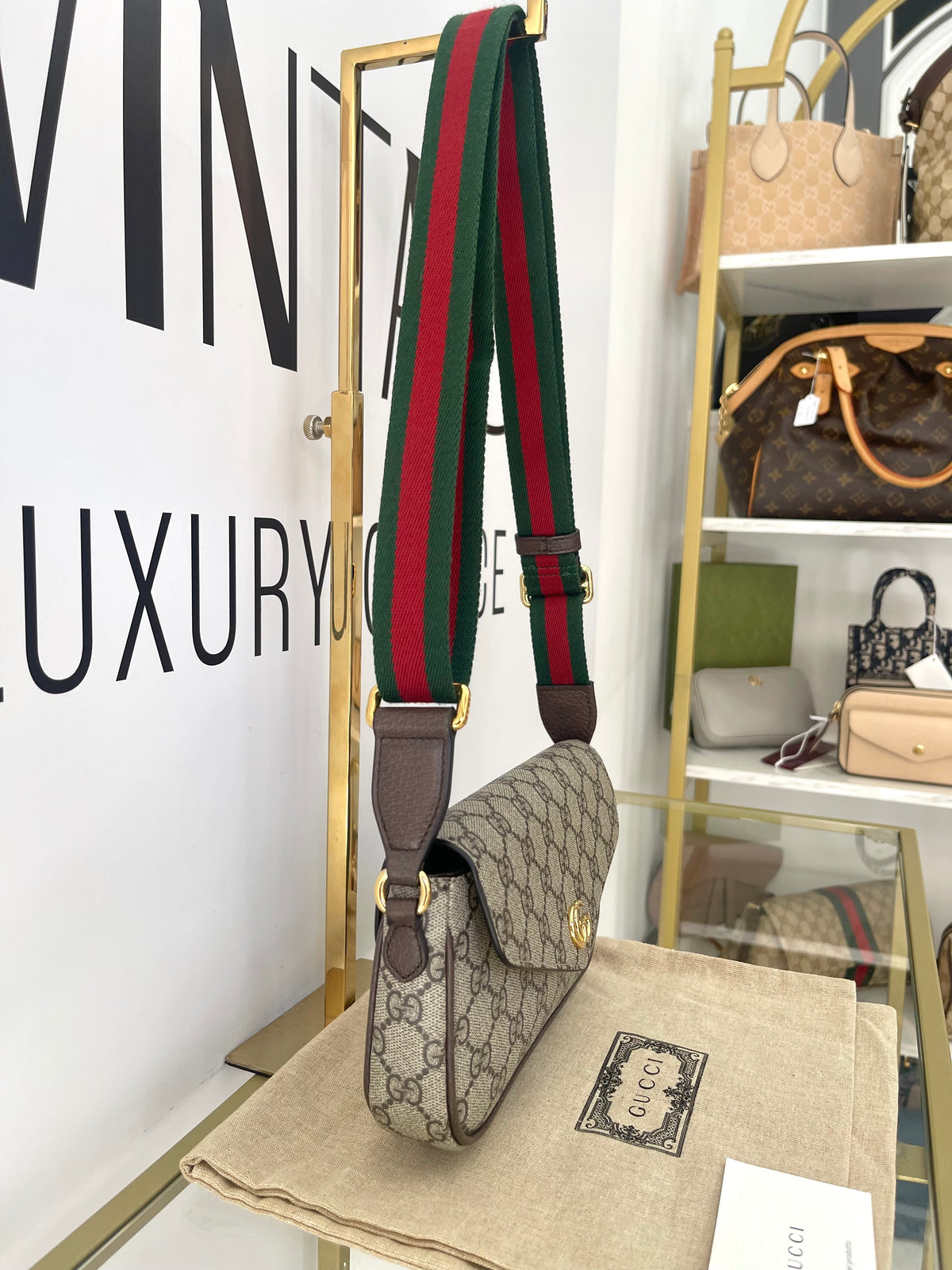 Pochette Ophidia GG Supreme Gucci