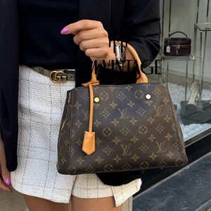 Borsa Montaigne PM Monogram Louis Vuitton