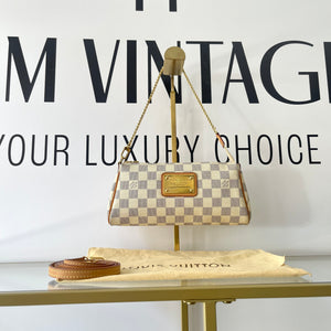 Pochette Eva Damier Azur Louis Vuitton